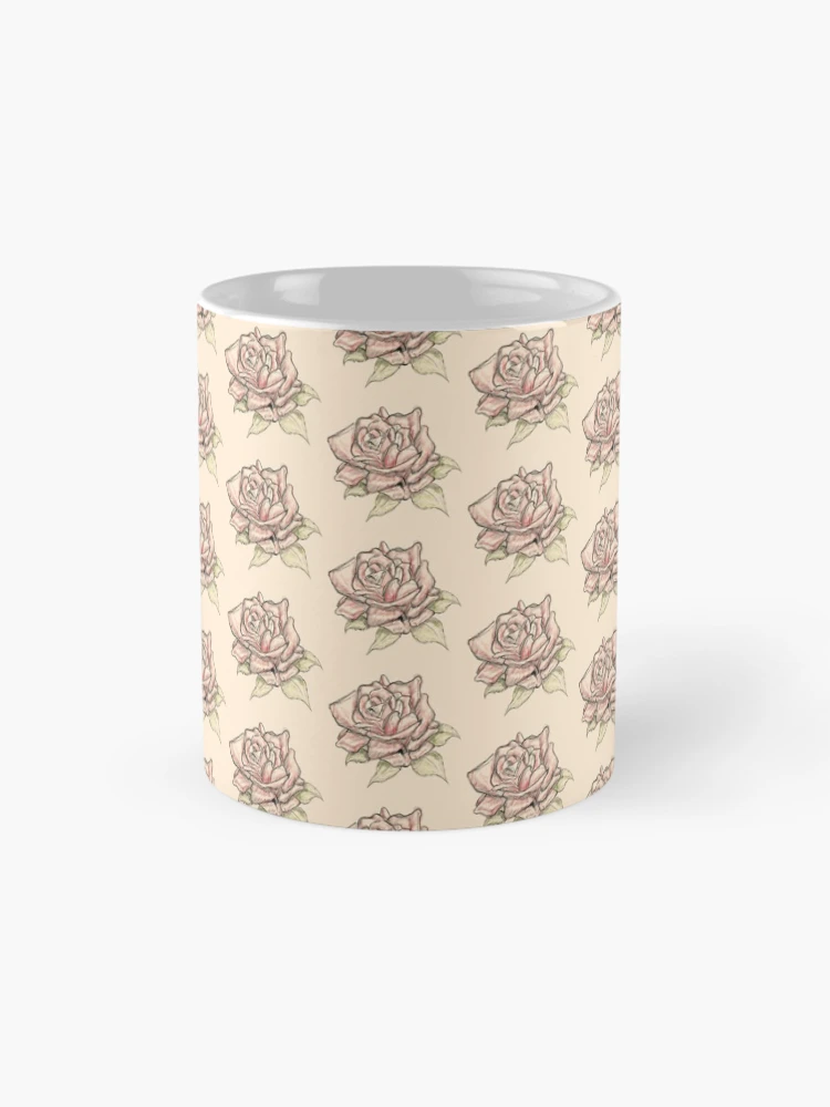 Thumbnail 4 of 6, Coffee Mug, Rose pattern designed and sold by Creative Rafa.