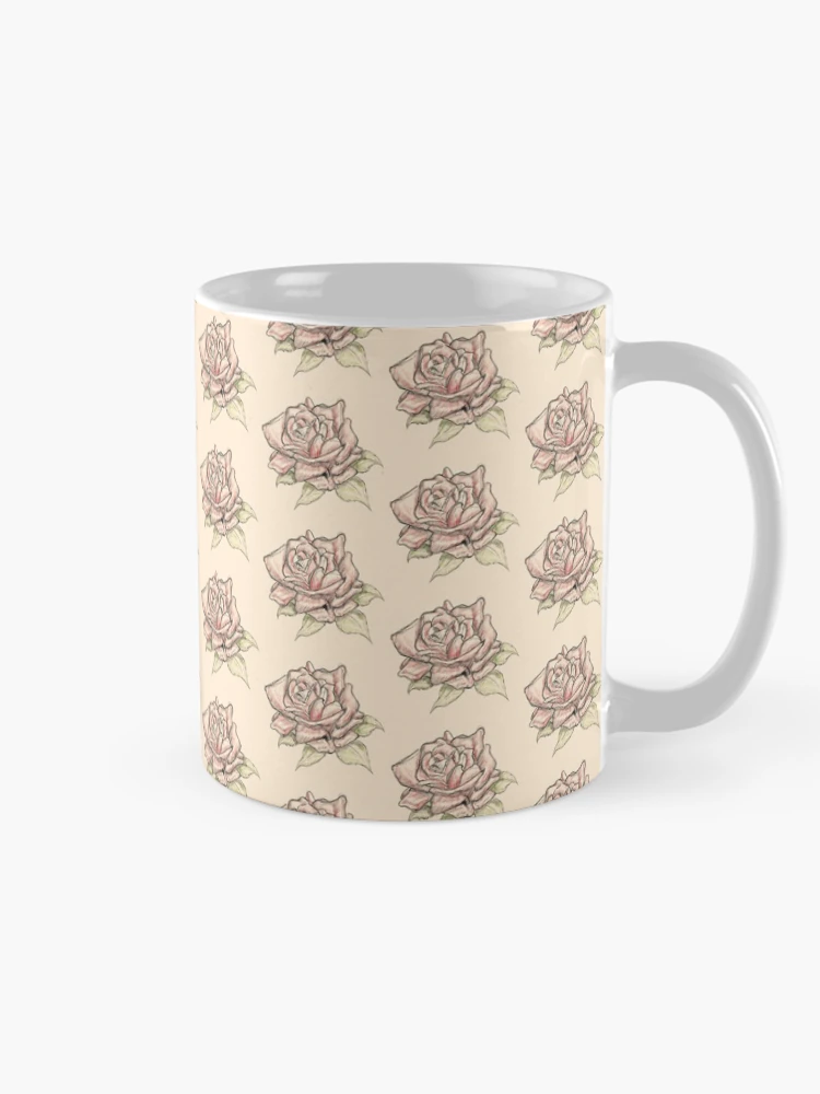 Thumbnail 3 of 6, Coffee Mug, Rose pattern designed and sold by Creative Rafa.