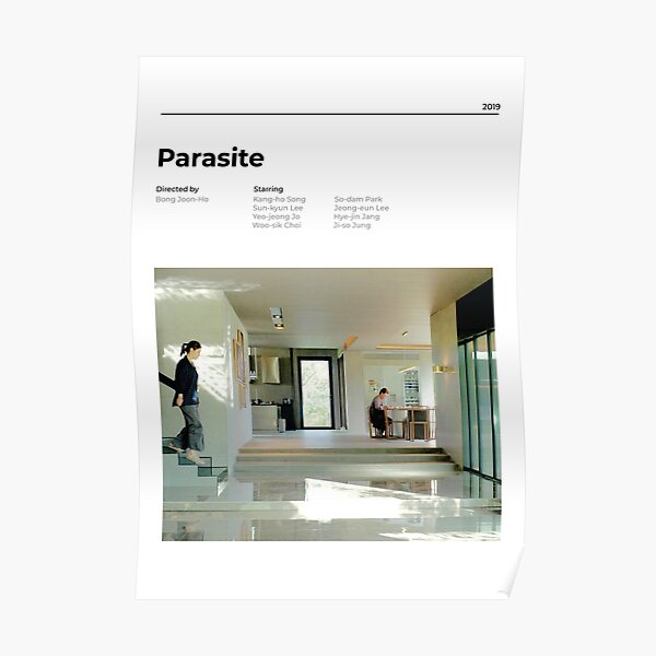 Parasite - Minimalist Movie Poster - Bong Joon Ho Poster