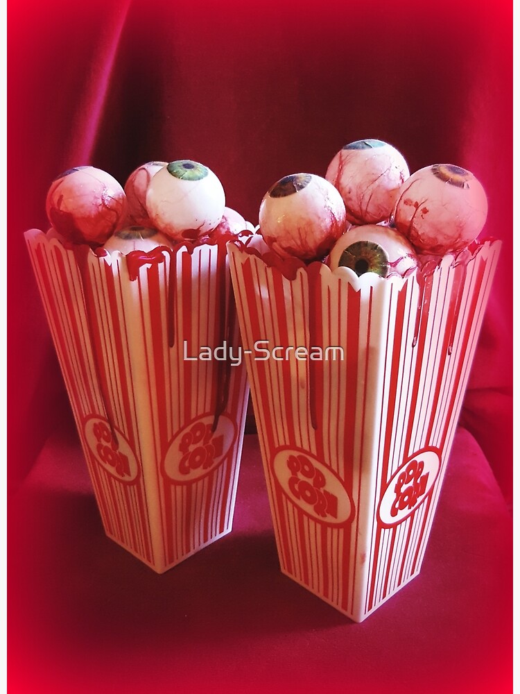 Popcorn Eyeballs ~ Lady Scream by Lady-Scream