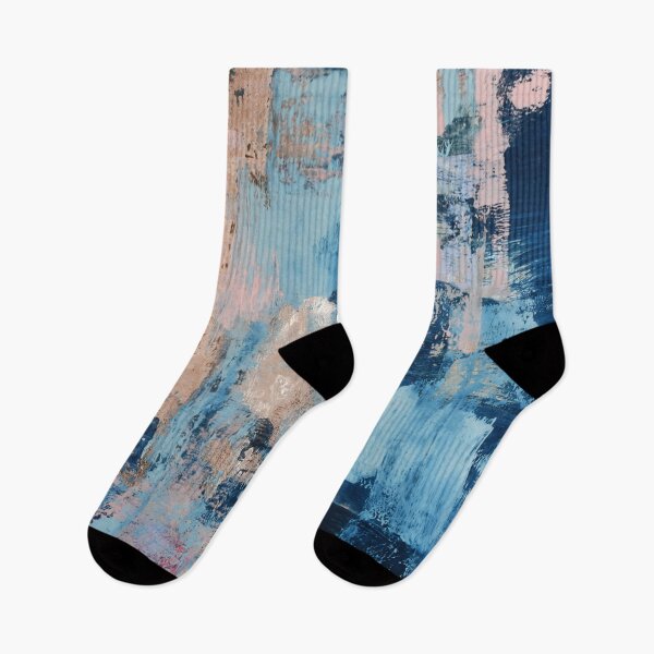 Item preview, Sunbeam: a beautiful, abstract painting in pink blue and gold by Alyssa Hamilton Art  designed and sold by Alyssa Hamilton Art.