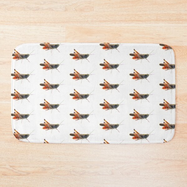 Item preview, Black grasshopper on white designed and sold by Grégory DUBUS.