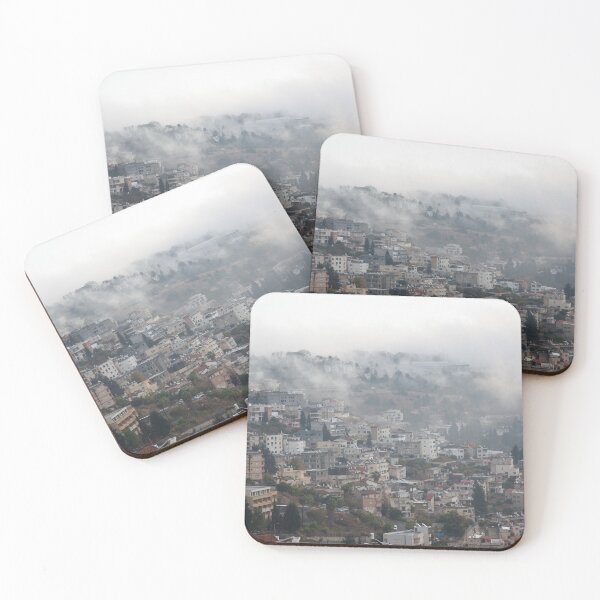 Item preview, The Old Town of Nazareth under a Rain Cloud designed and sold by Allen Penton.