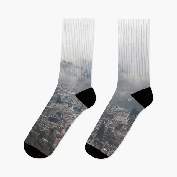 Item preview, The Old Town of Nazareth under a Rain Cloud designed and sold by Allen Penton.