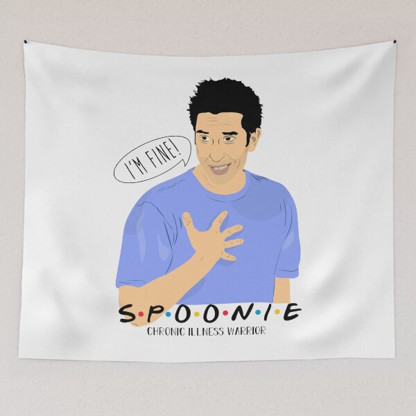 Item preview, S.P.O.O.N.I.E: "I'm fine!" designed and sold by spoonie-species.