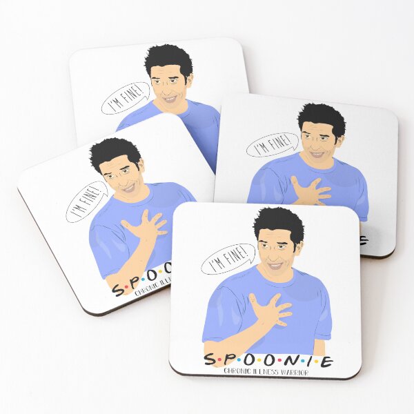 Item preview, S.P.O.O.N.I.E: "I'm fine!" designed and sold by spoonie-species.