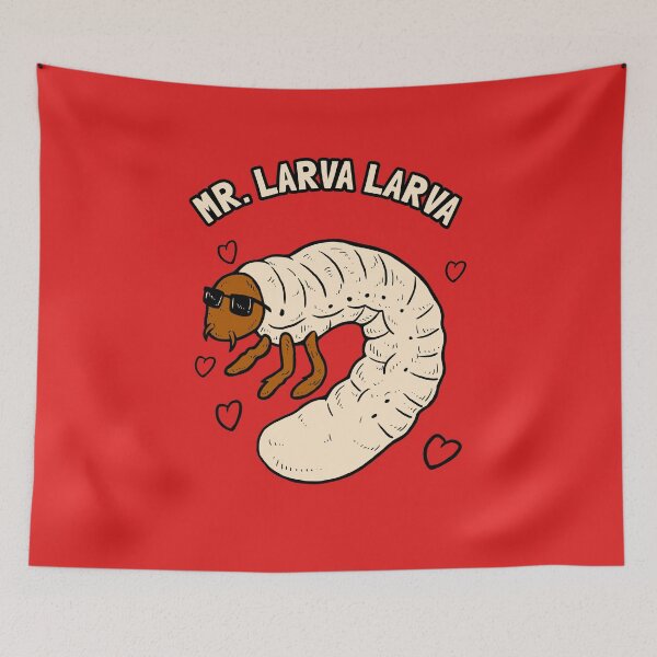 Item preview, Mr Larva Larva designed and sold by Yipptee Shirts.
