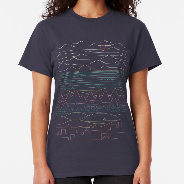 Linear Landscape Classic T-Shirt