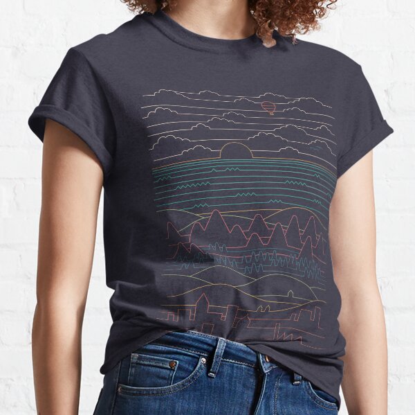 Linear Landscape Classic T-Shirt