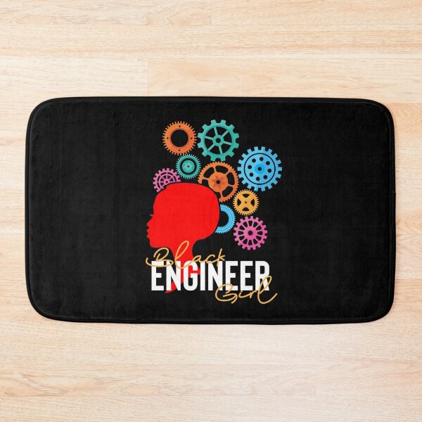 Item preview, Black Engineer Girl designed and sold by TopDawgDesigns.