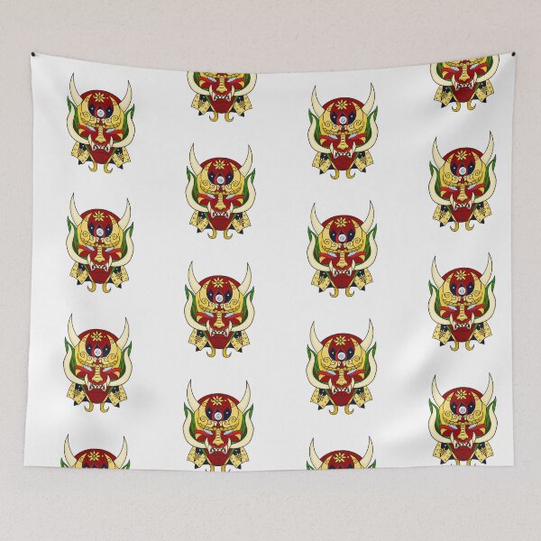 Item preview, Red and Gold Oni designed and sold by Gingerale1213.