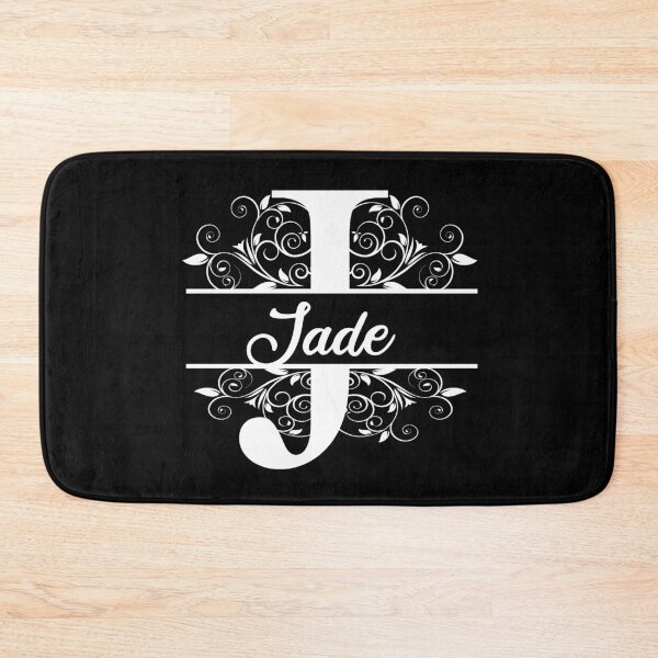 Item preview, Personalized Name Monogram J - Jade - Letter J - White designed and sold by MysticMagpie.