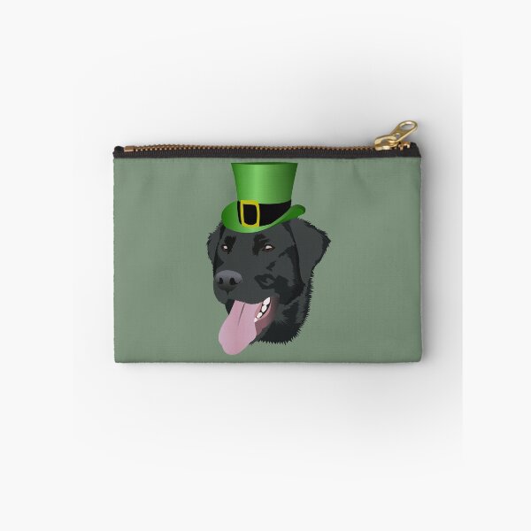 Item preview, St. Patrick's Day Black Lab designed and sold by KCPetPortraits.