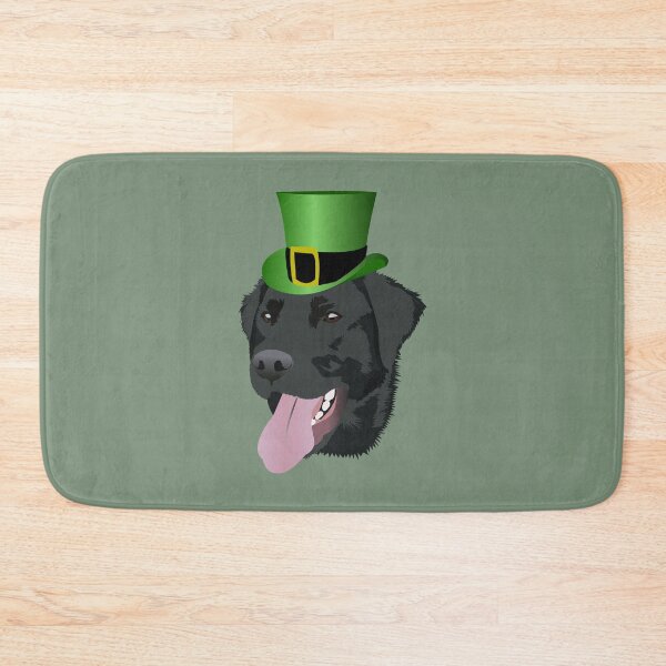Item preview, St. Patrick's Day Black Lab designed and sold by KCPetPortraits.