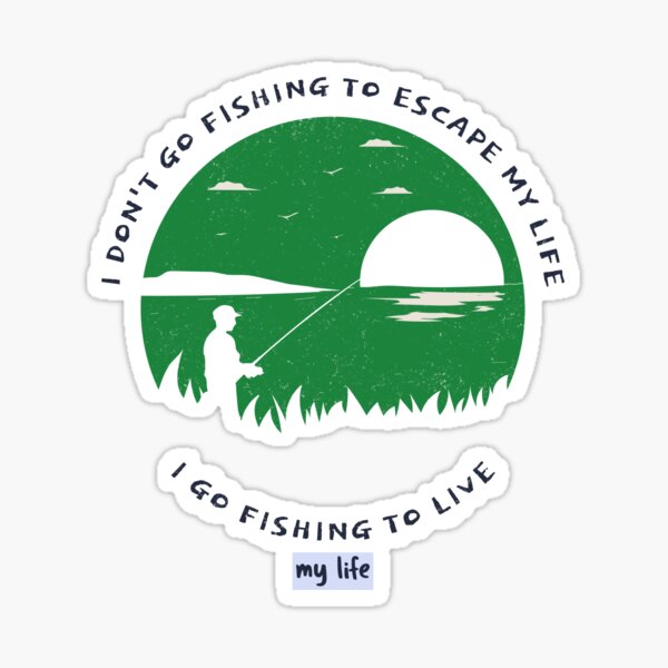 Fishing Svg Stickers Redbubble