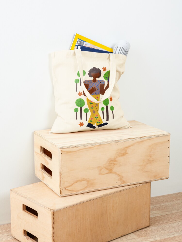 Alternate view of Strollin' Through The Trees Tote Bag