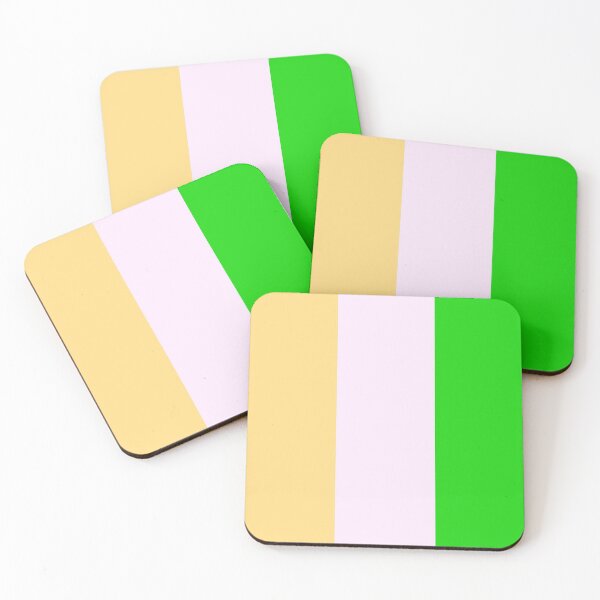 Item preview, Orange, white and green stripes designed and sold by tetibright.