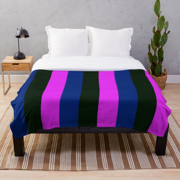 Item preview, Blue, black and purple stripes designed and sold by tetibright.