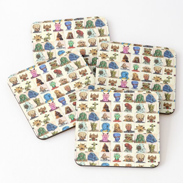 Item preview, Aliens of the Galaxy designed and sold by redmayne.