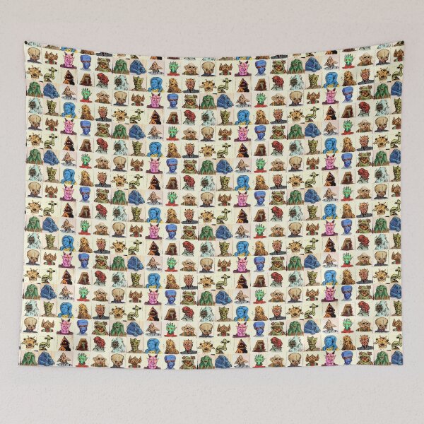 Item preview, Aliens of the Galaxy designed and sold by redmayne.