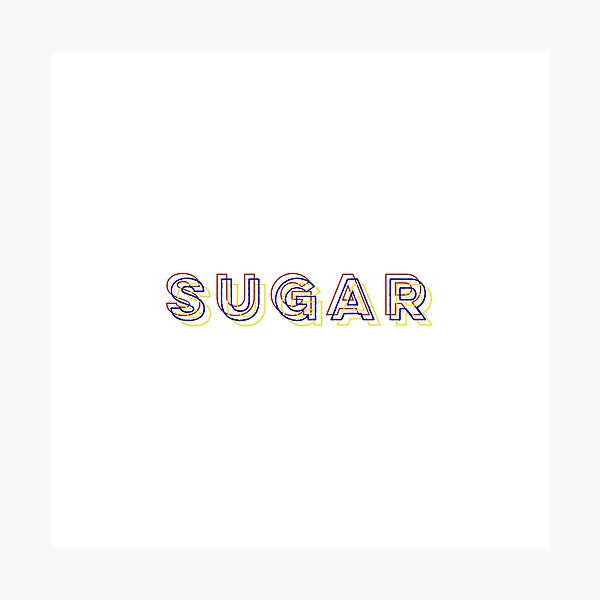SUGAR Photographic Print
