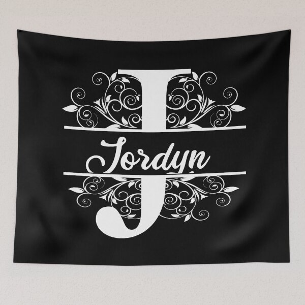 Item preview, Personalized Name Monogram J - Jordyn - Letter J - White designed and sold by MysticMagpie.