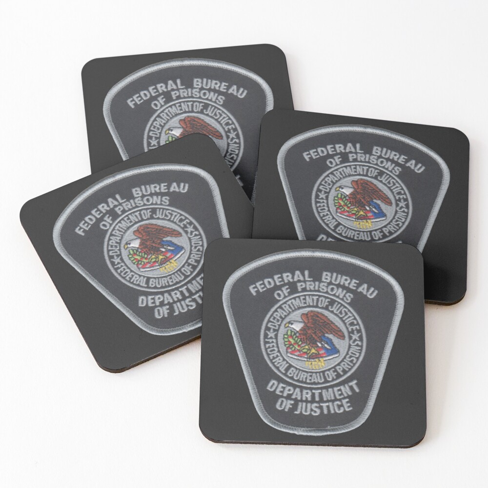Federau Bureau of Prisons Coasters (Set of 4)