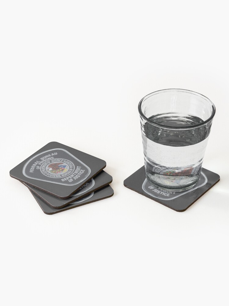 Alternate view of Federau Bureau of Prisons Coasters (Set of 4)