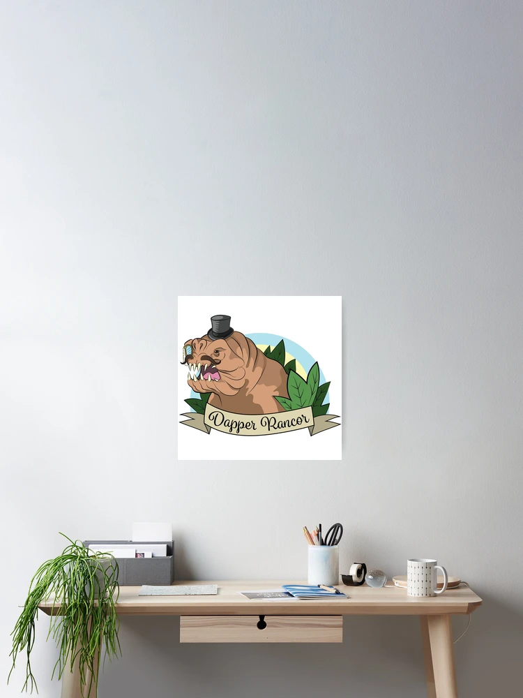 Thumbnail 2 of 3, Poster, Dapper Rancor designed and sold by atomicinchworm.