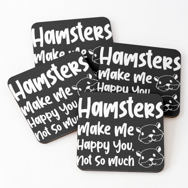 Item preview, Hamsters Make Me Happy designed and sold by saechla.