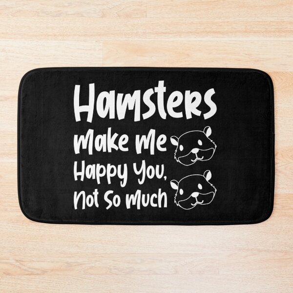 Item preview, Hamsters Make Me Happy designed and sold by saechla.