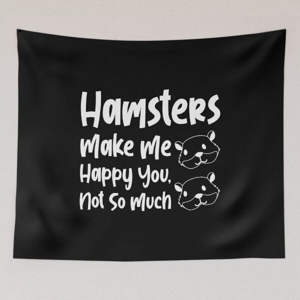 Item preview, Hamsters Make Me Happy designed and sold by saechla.