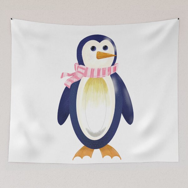Item preview, winter penguin designed and sold by ofspaceandtime.