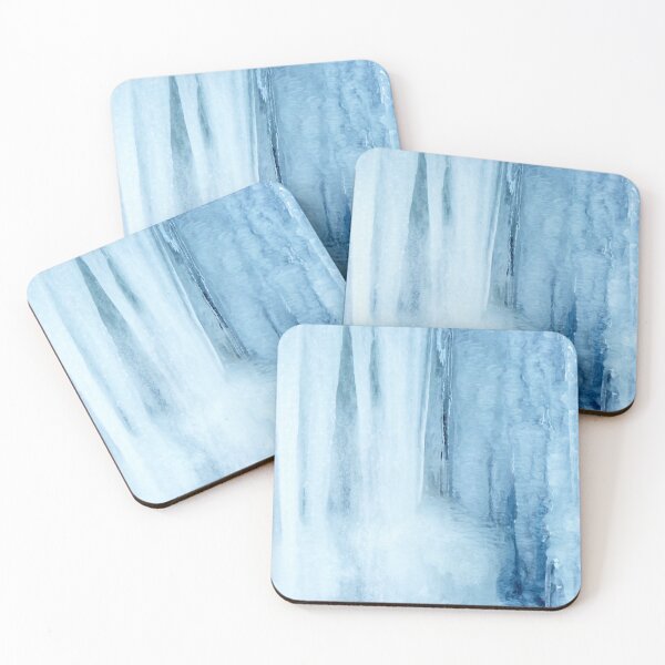 Item preview, The wonderful shading of turqoise and blue.....Ice Cave 3 designed and sold by Imi Koetz.