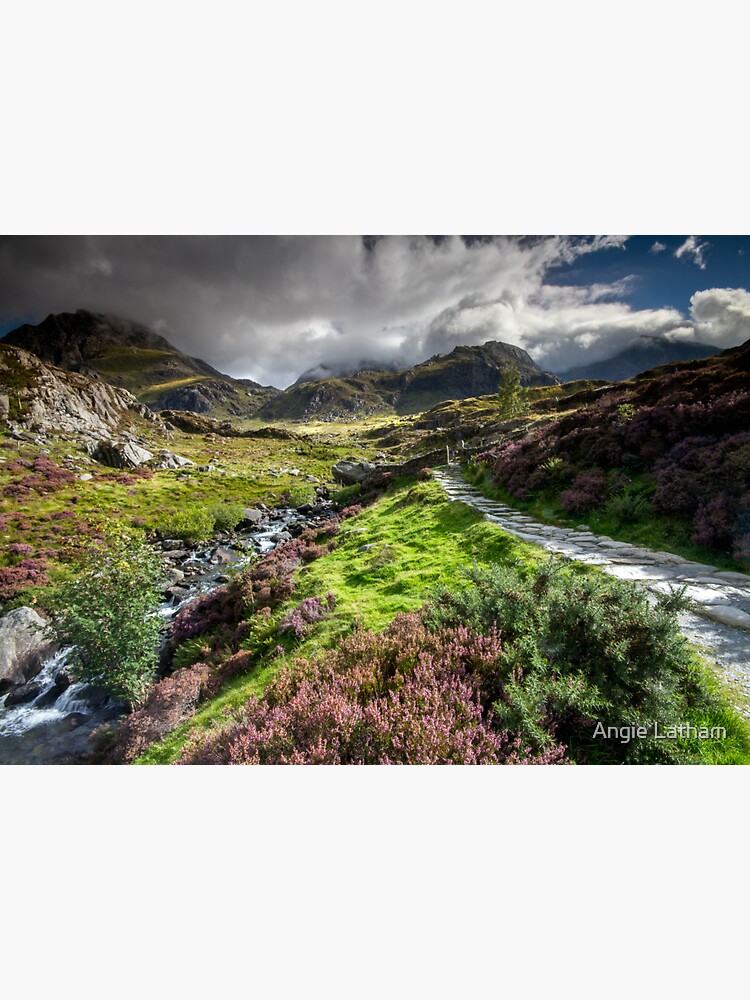 Snowdonia - Path to Tryfan and Glyder Fach by AngelaBarnett