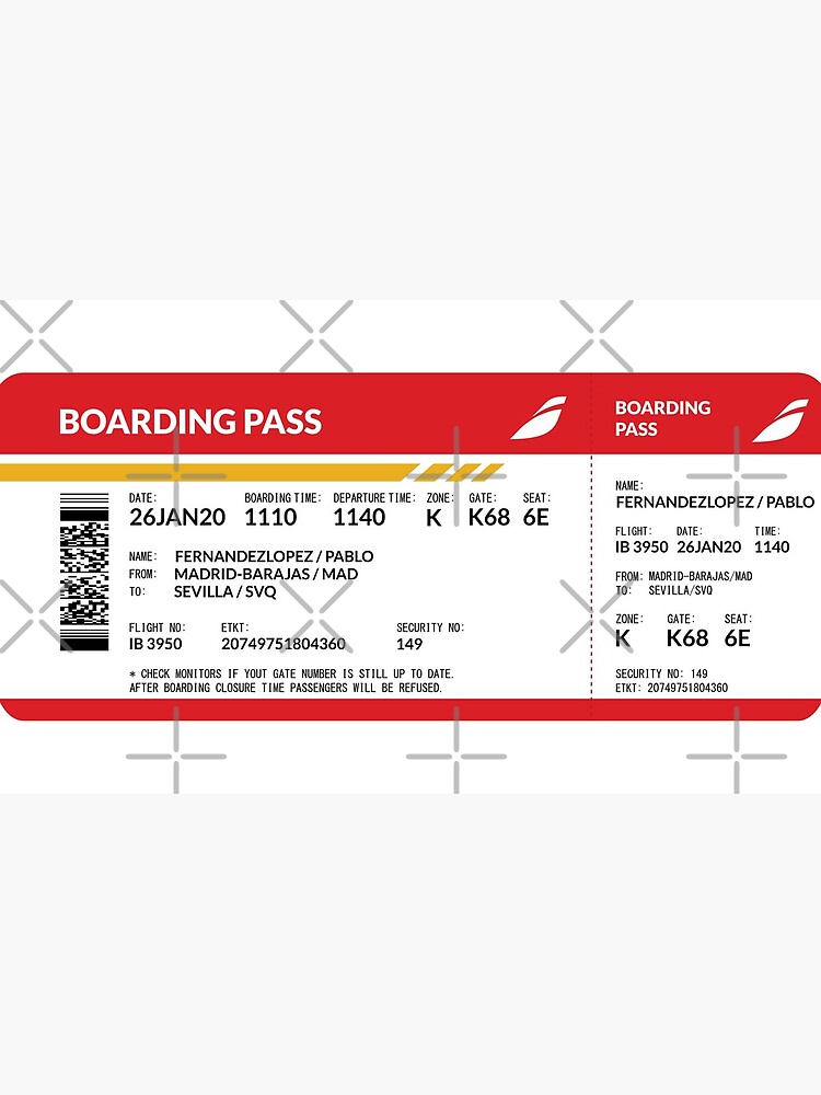 Boarding Pass (PFL) by twgcrazy