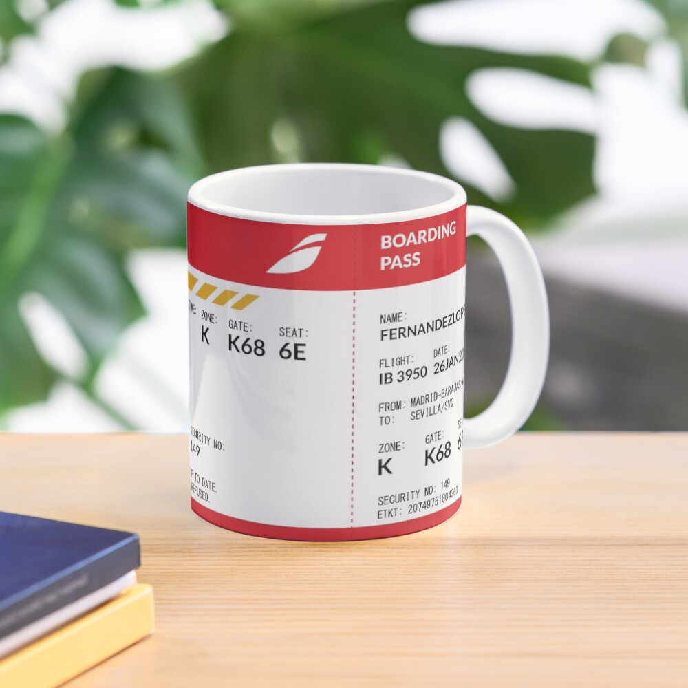 Boarding Pass (PFL) Mug