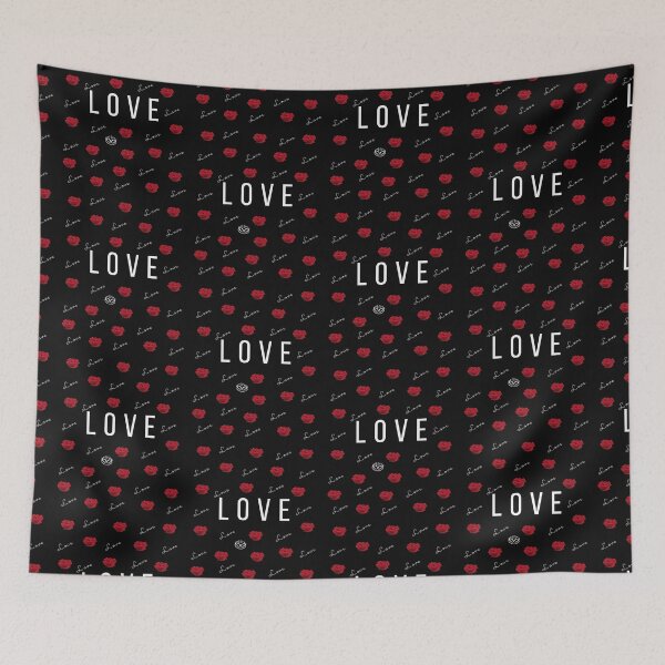 Item preview, LOVE and RED ROSES designed and sold by happystorehs.