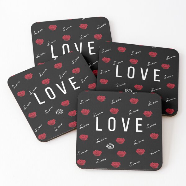 Item preview, LOVE and RED ROSES designed and sold by happystorehs.