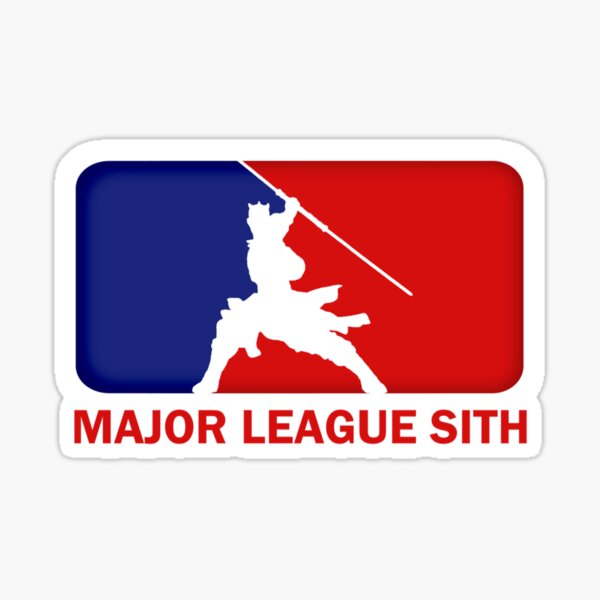 Vista previa del artículo con la obra «Major League Sith», diseñado y vendido por geekomic.