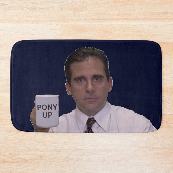 Item preview, Pony Up The Office Mug designed and sold by one-broke-kid.