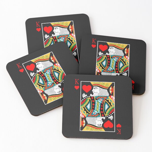 Item preview, The King of Hearts in Black designed and sold by rogue-design.