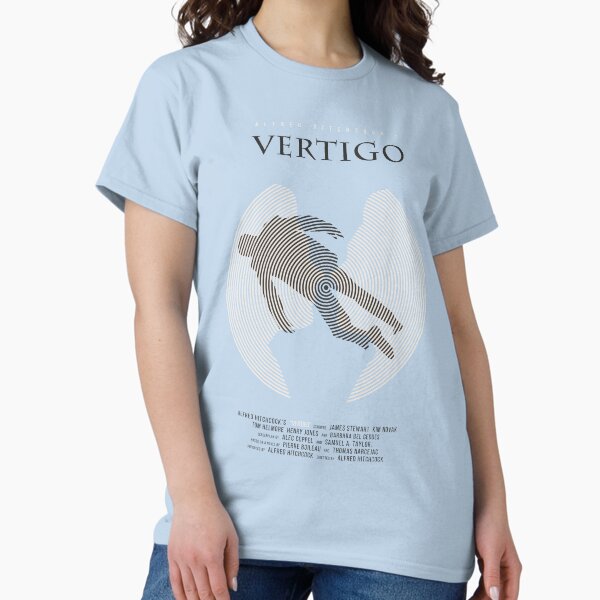 Vista previa del artículo con la obra «Alfred Hitchcock Vértigo», diseñado y vendido por MonoMagic.