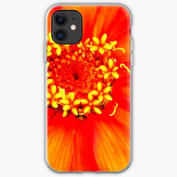 Zinnia Flower Lincoln Gardens, iPhone Soft Case