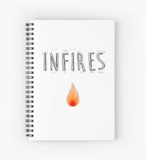 BTS Bangtan Suga "Infires" milchiges Design Spiralblock