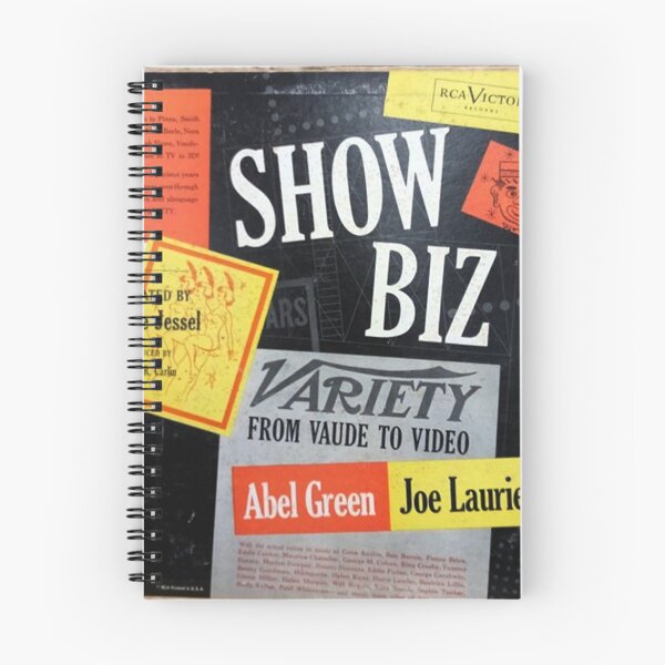 Item preview, Show Biz, George Jessel, Vaudeville, entertainment, stage, screen designed and sold by Vintaged.