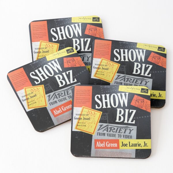 Item preview, Show Biz, George Jessel, Vaudeville, entertainment, stage, screen designed and sold by Vintaged.