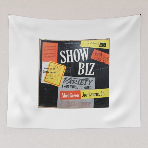 Item preview, Show Biz, George Jessel, Vaudeville, entertainment, stage, screen designed and sold by Vintaged.