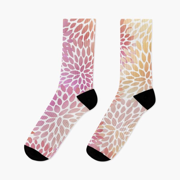 Item preview, Floral Pattern, Watercolor Pink, Yellow, Coral designed and sold by meggydesigns.