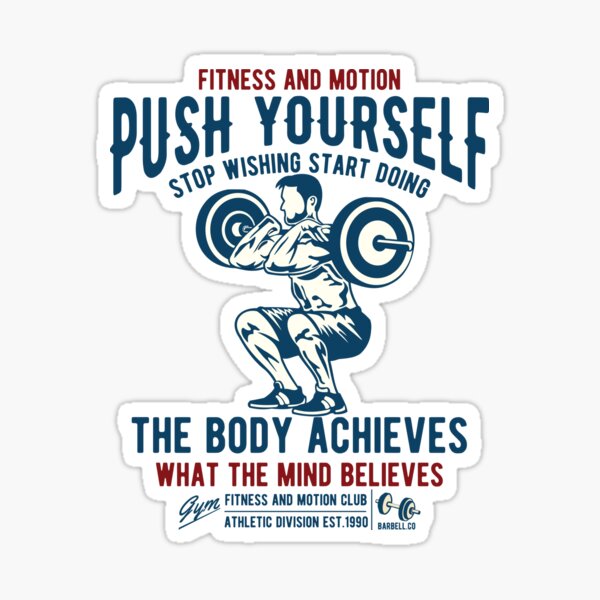 Item preview, Push Yourself Fitness designed and sold by Christopher Simmons.